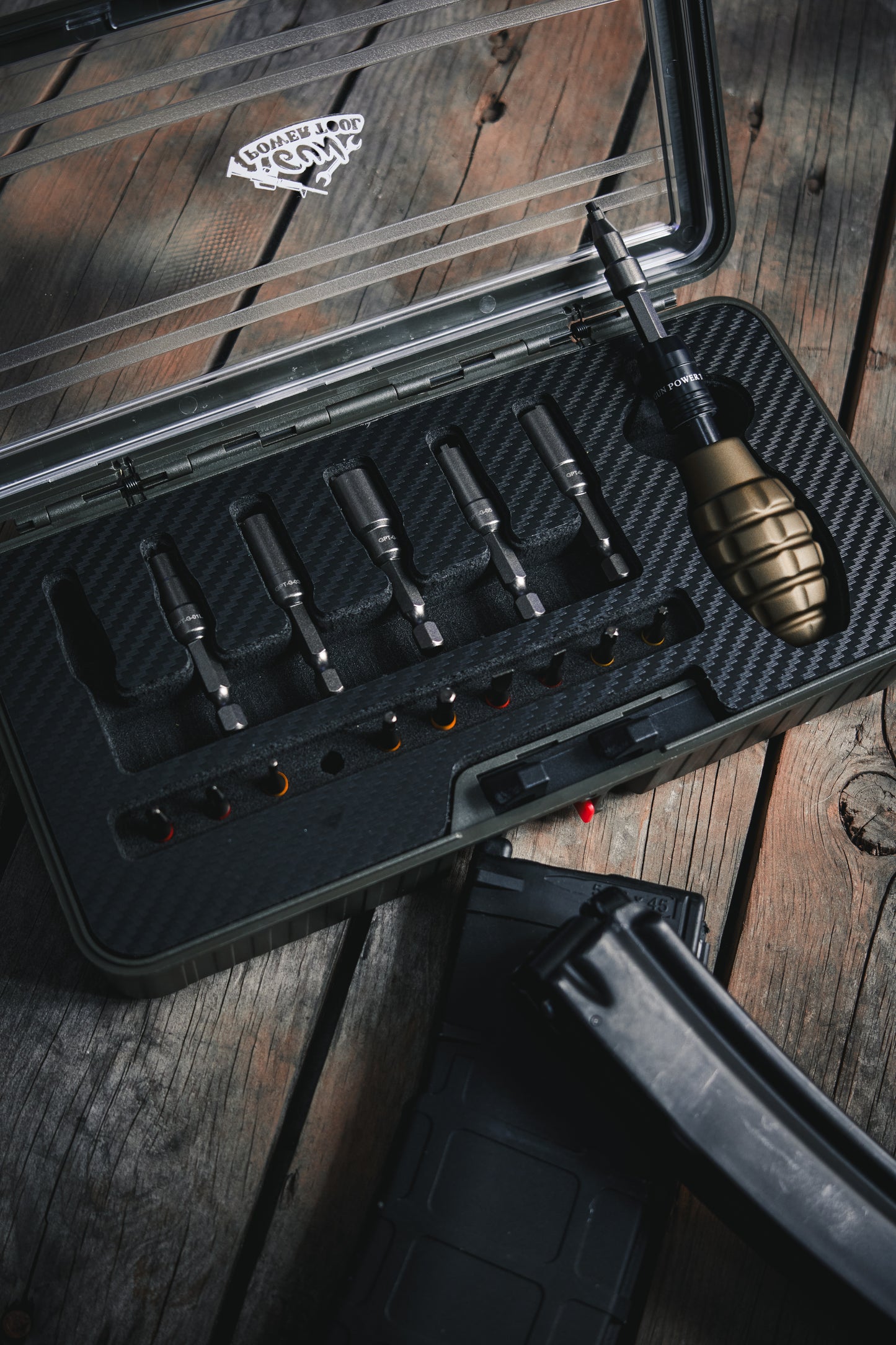 17-Piece Grenade-Style Valve Tool Kit