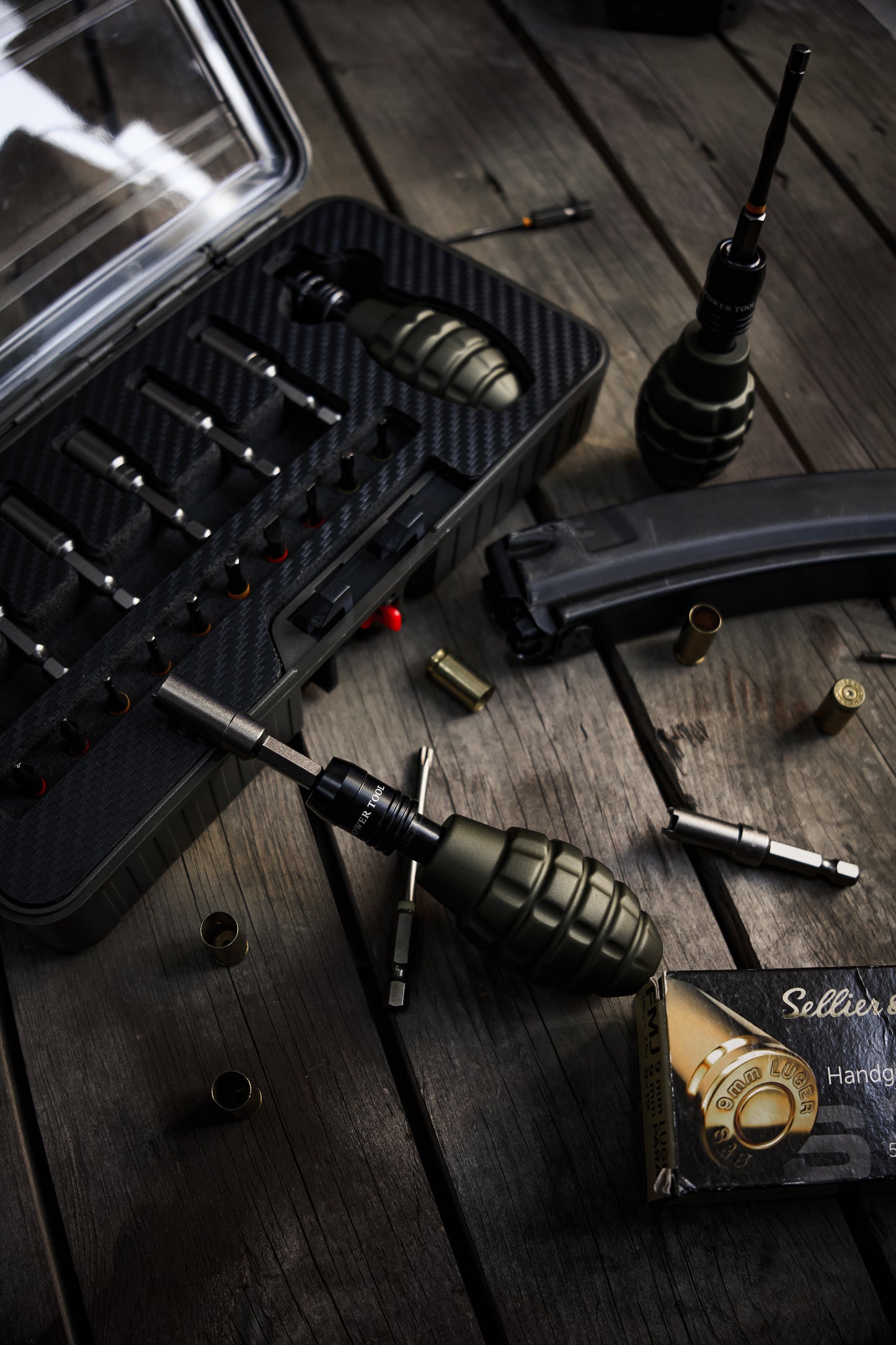 17-Piece Grenade-Style Valve Tool Kit