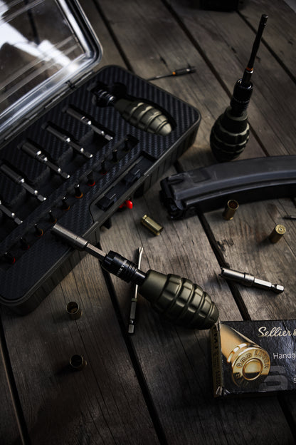 17-Piece Grenade-Style Valve Tool Kit