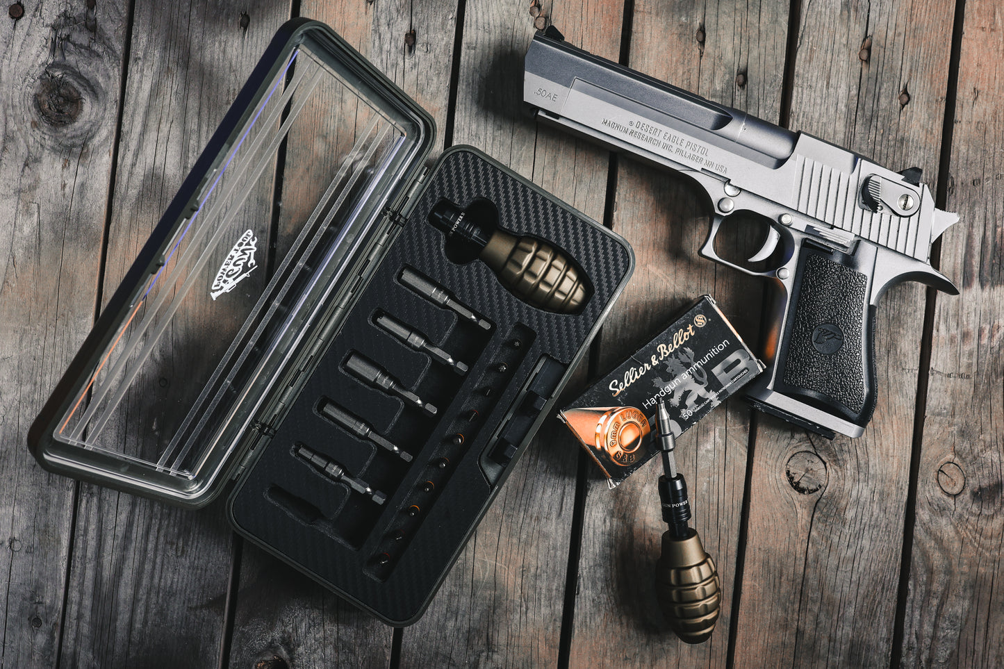 17-Piece Grenade-Style Valve Tool Kit