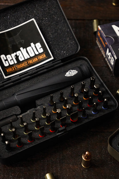 .50 CALIBER BULLET-STYLE｜STANDARD SCREWDRIVER SET