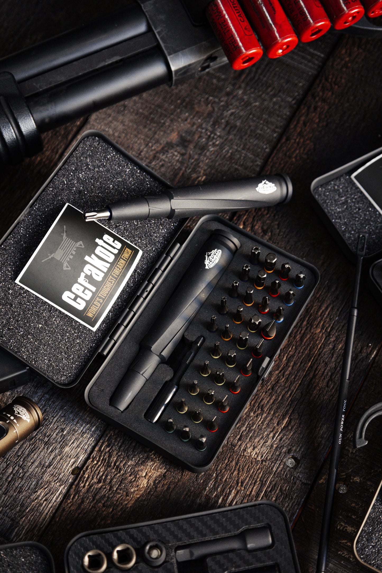 .50 CALIBER BULLET-STYLE｜STANDARD SCREWDRIVER SET