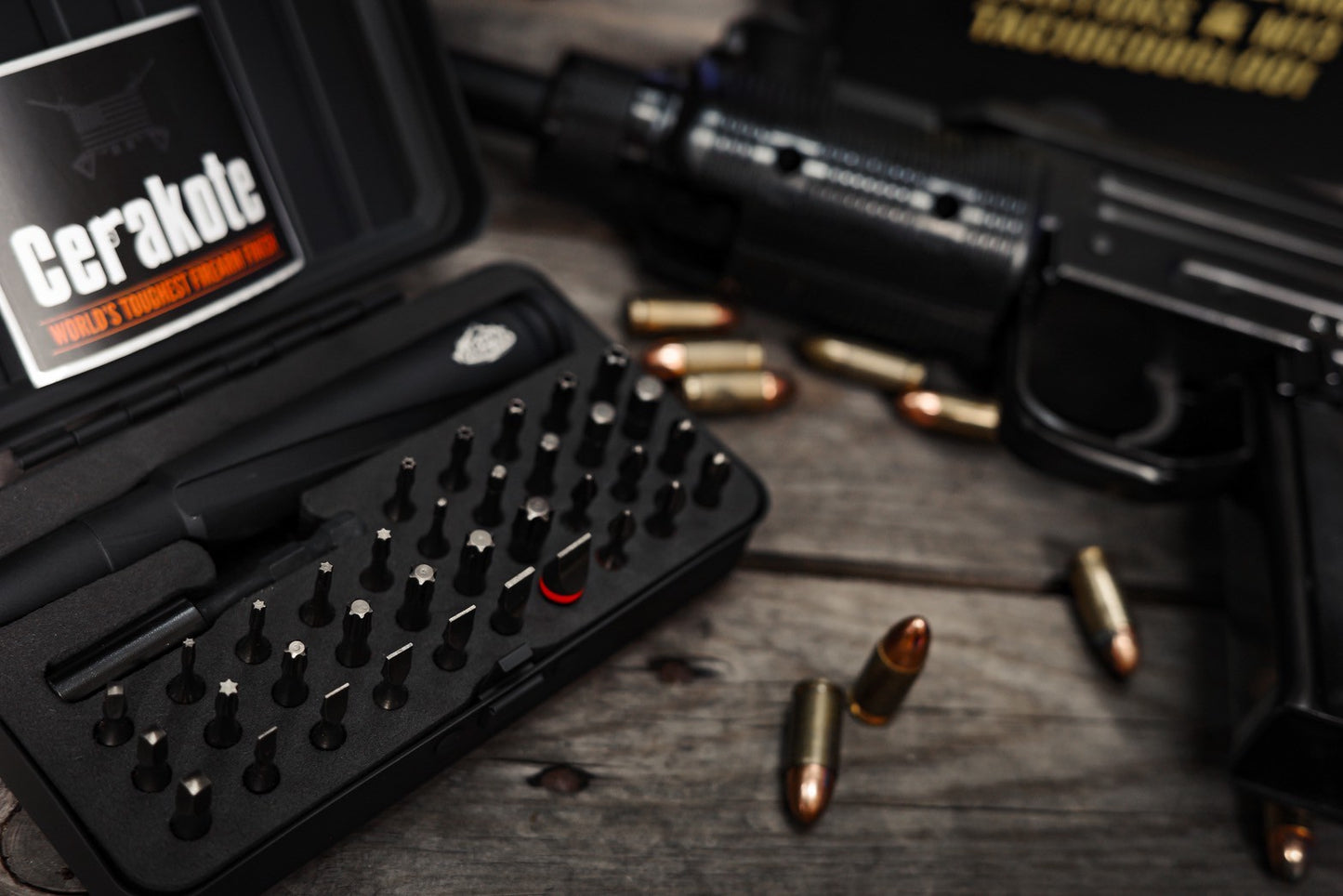 .50 CALIBER BULLET-STYLE｜STANDARD SCREWDRIVER SET