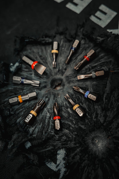 .50 CALIBER BULLET-STYLE｜STANDARD SCREWDRIVER SET