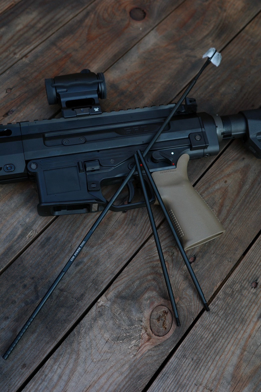 Aluminum alloy Cleaning Rod set